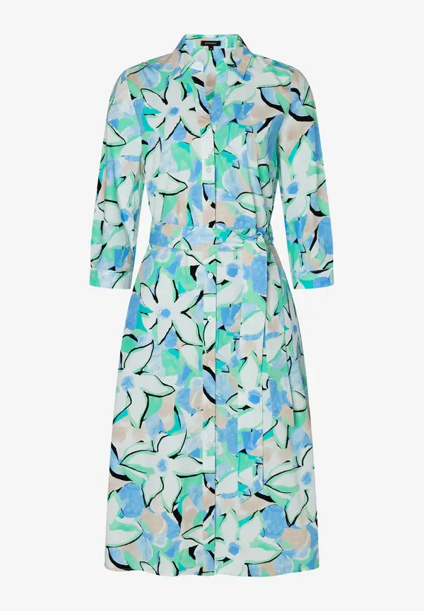 More & More Hemdblusenkleid, Blumenprint, Frühjahrs-Kollektion Blitzangebot