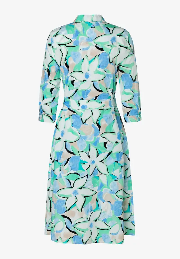 More & More Hemdblusenkleid, Blumenprint, Frühjahrs-Kollektion Blitzangebot