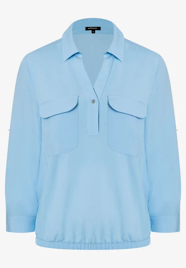 More & More Sportive Bluse, light skyblue, Frühjahrs-Kollektion Kauf eins, bekomm eins gratis