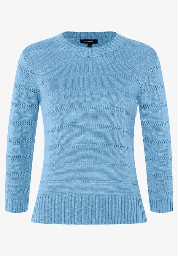 More & More Pullover, light skyblue, Frühjahrs-Kollektion VIP-Rabatte