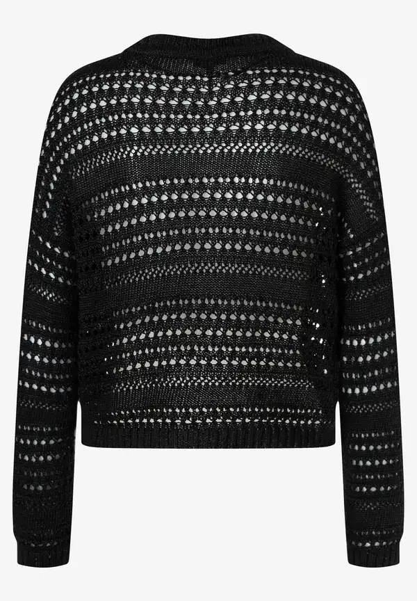 More & More Ajour-Pullover, schwarz, Frühjahrs-Kollektion Kostenlose Rückgabe