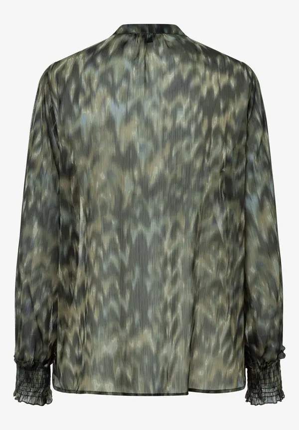 More & More Chiffonbluse, New Animal-Print Nur für heute