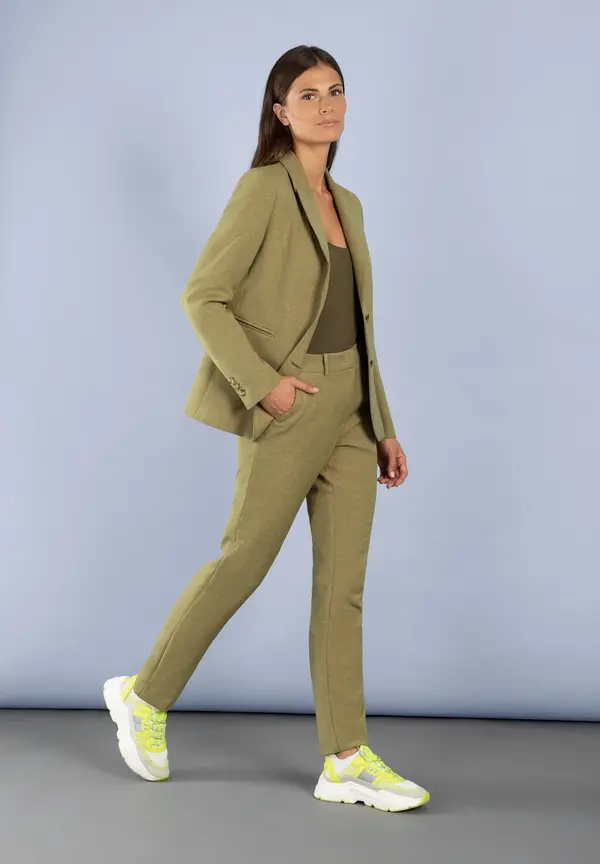 More & More Anzughose, HEDY, soft moss green zollfrei