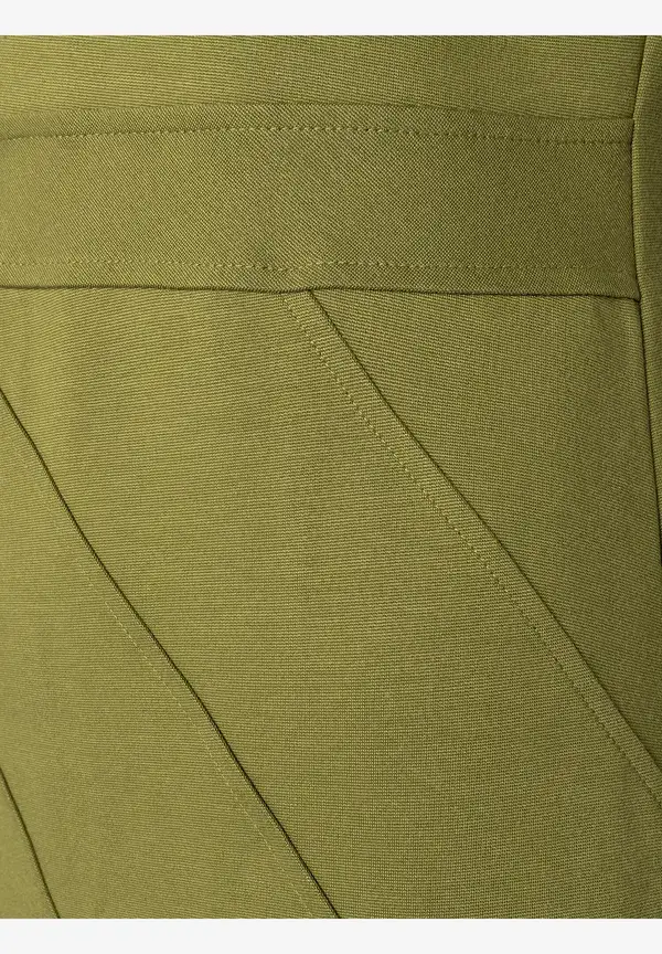 More & More Jerseykleid, soft moss green Rabatte dieses Monats