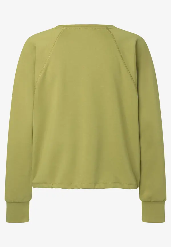 More & More feminines Sweatshirt, soft moss green Outlet