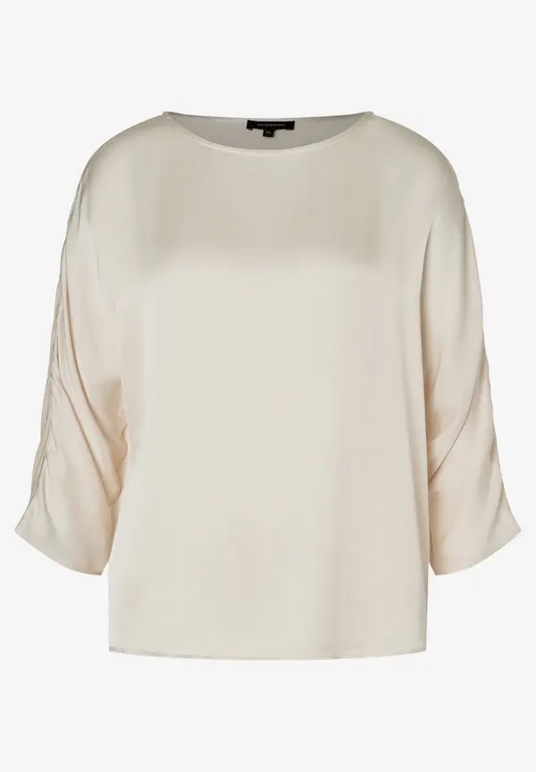 More & More Satinbluse, powder creme Angebote