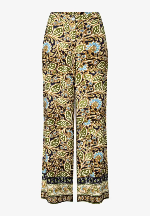 More & More Palazzohose, Ornament-Print Sonderangebot