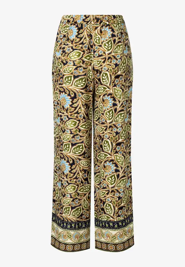 More & More Palazzohose, Ornament-Print Sonderangebot
