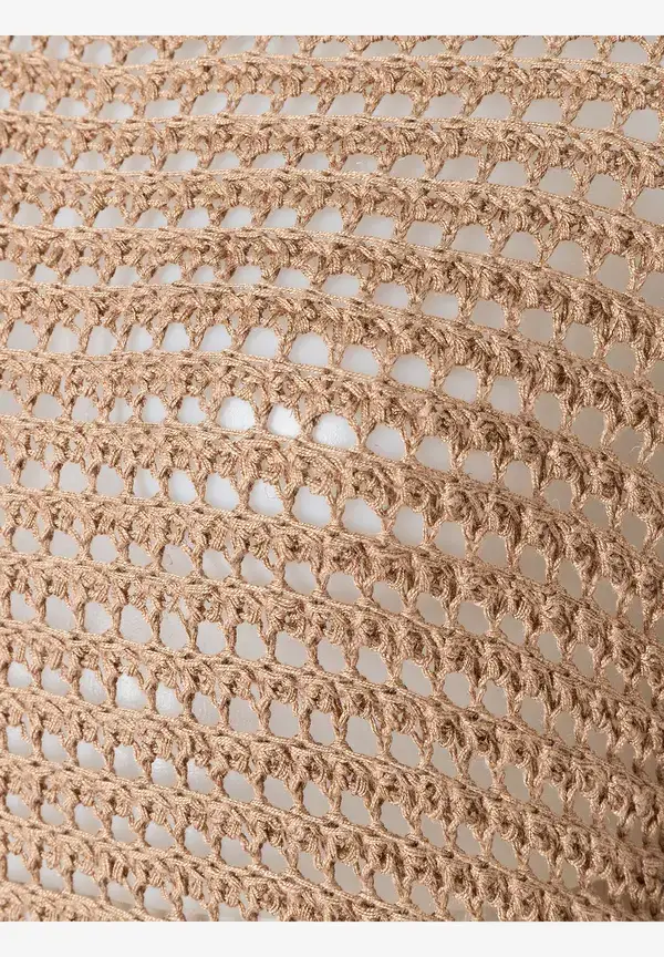 More & More Ajour Pullover, soft toffee, Sommer-Kollektion Cyber Monday