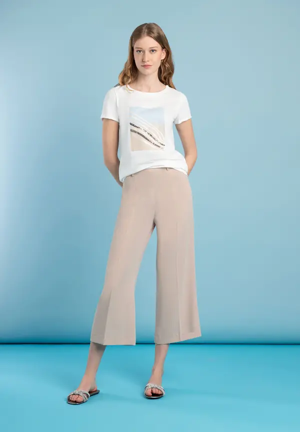 More & More Culotte, beige, Frühjahrs-Kollektion Lagerräumung