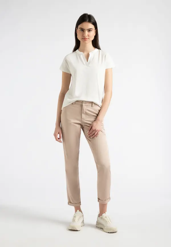 More & More Chino, beige, Frühjahrs-Kollektion Online Outlet