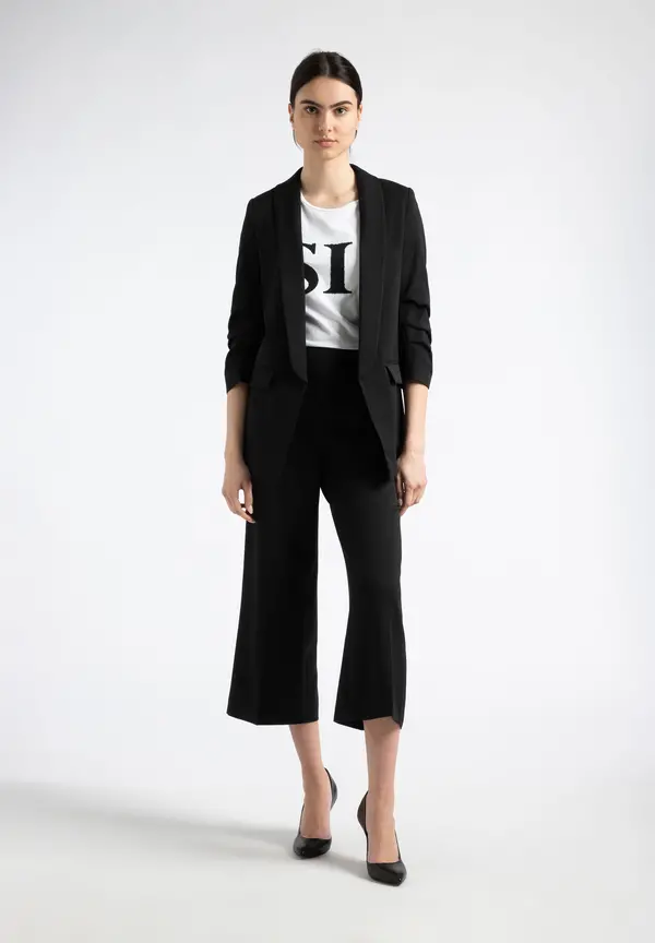 More & More Blazer mit Schalkragen, schwarz, Frühjahrs-Kollektion Zeitlich begrenztes Angebot