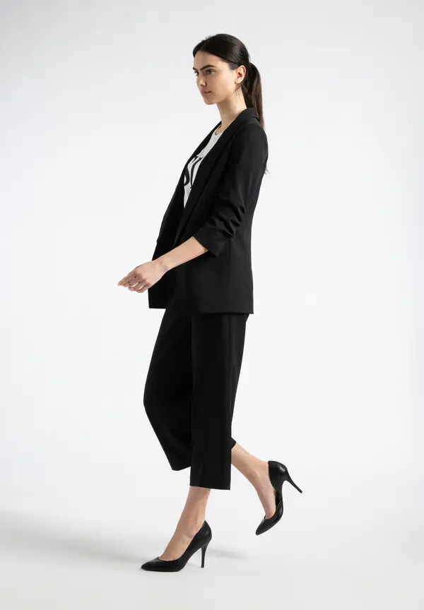 More & More Culotte, schwarz, Frühjahrs-Kollektion Blitzangebot