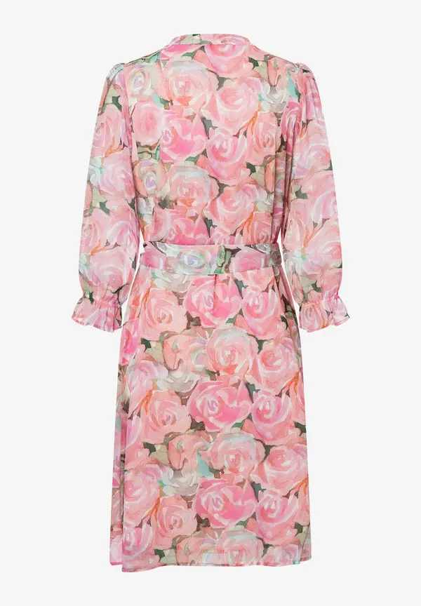 More & More Chiffonkleid, Rosenprint, Sommer-Kollektion Bestseller