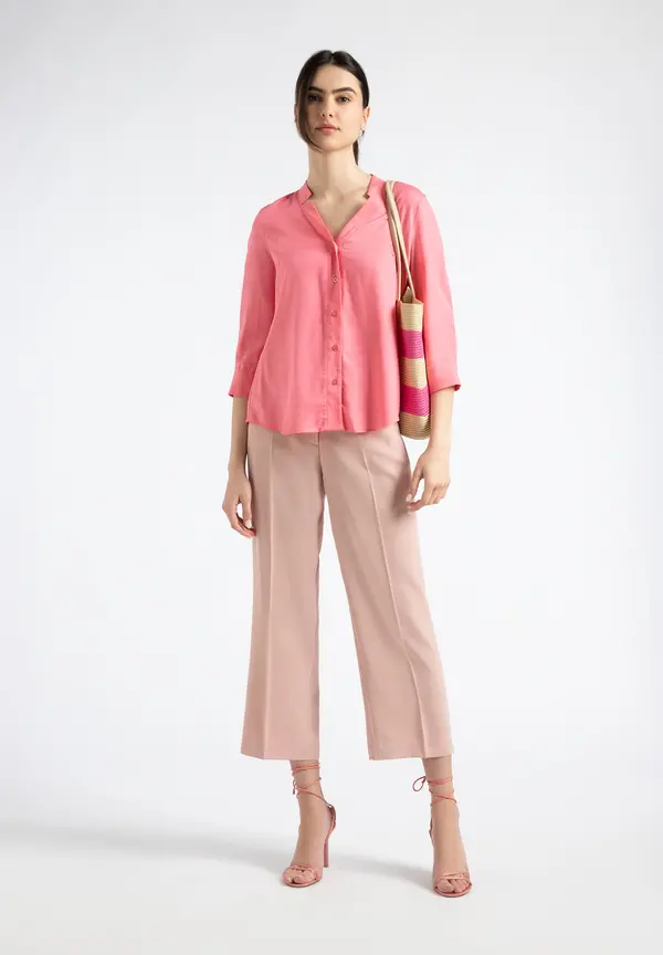 More & More Lyocell Bluse, sorbet pink, Sommer-Kollektion Kauf eins, bekomm eins gratis