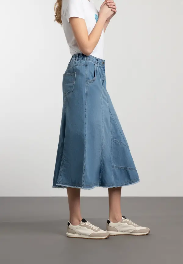 More & More Jeansrock, Frühjahrs-Kollektion Bis zu 60% Rabatt
