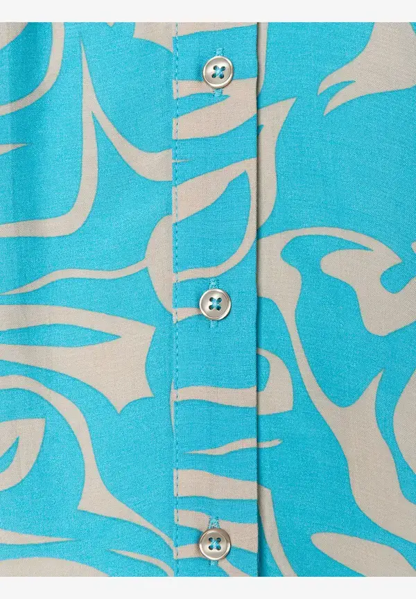More & More ärmellose Bluse, abstrakter Flowerprint, Frühjahrs-Kollektion Bis zu 65% Rabatt