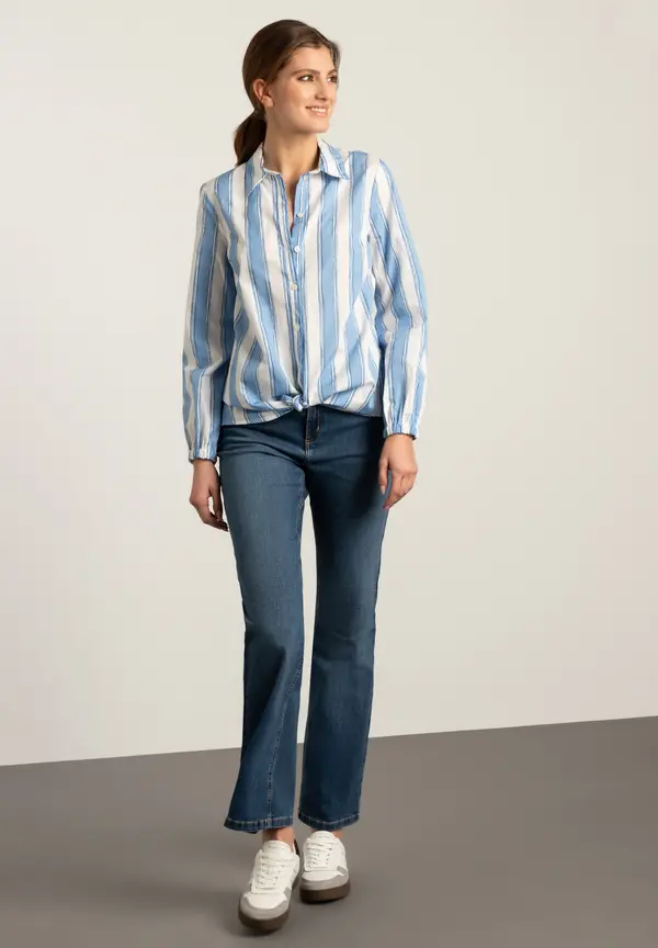 More & More weite Marlene Jeans, blue denim, Frühjahrs-Kollektion Discount Store für neue Produkte