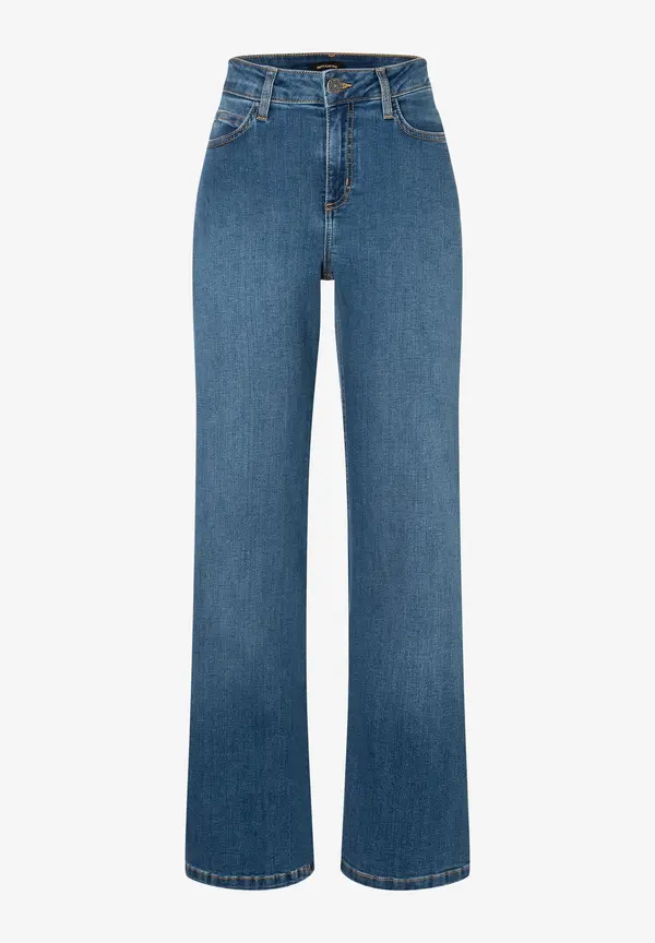 More & More weite Marlene Jeans, blue denim, Frühjahrs-Kollektion Discount Store für neue Produkte
