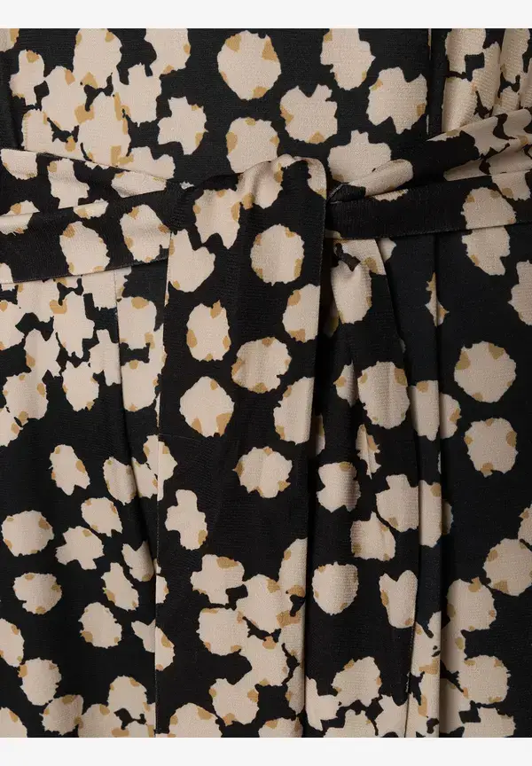 More & More Jumpsuit, Dot Pattern Print Speichern exportieren