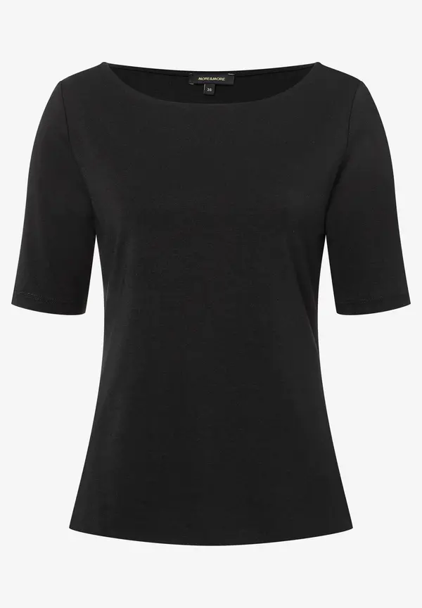 More & More Halbarmshirt, schwarz Im Verkauf