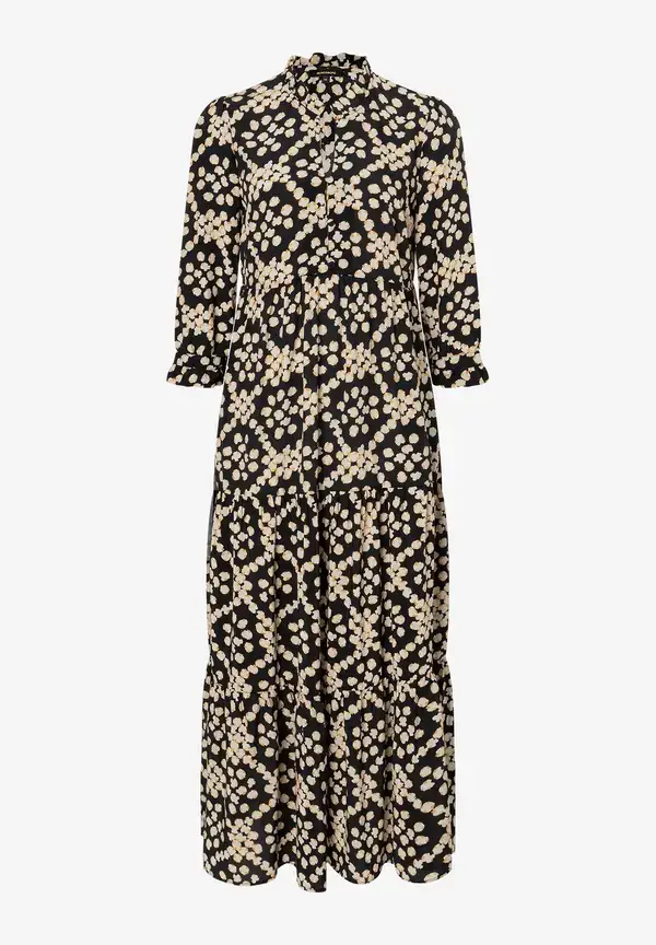 More & More Maxikleid, Dot Pattern Print zollfrei