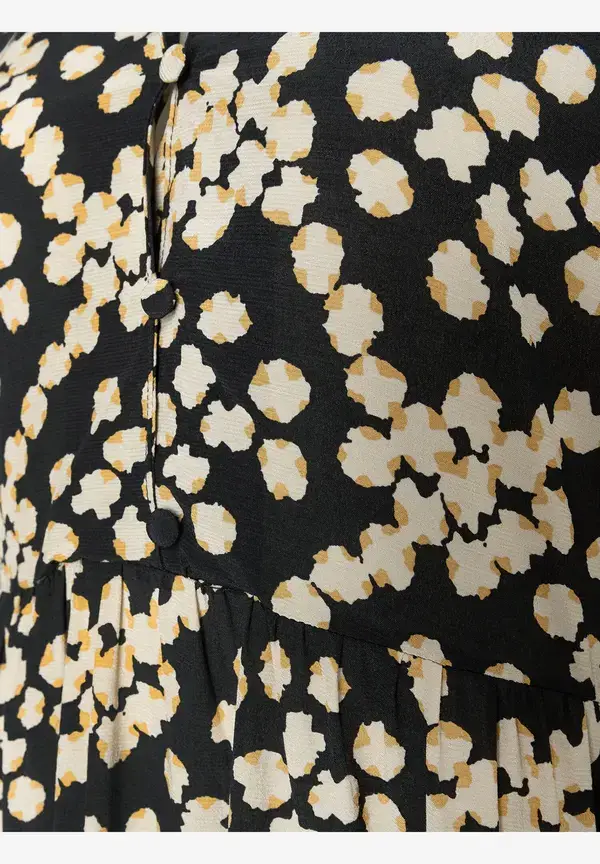 More & More Maxikleid, Dot Pattern Print zollfrei
