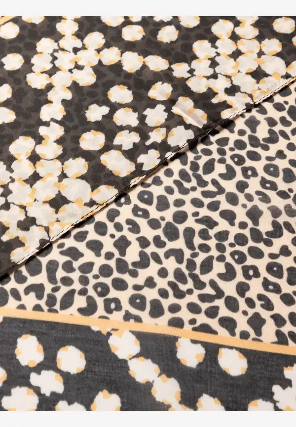 More & More leichter Schal, Dot Pattern Print 2025