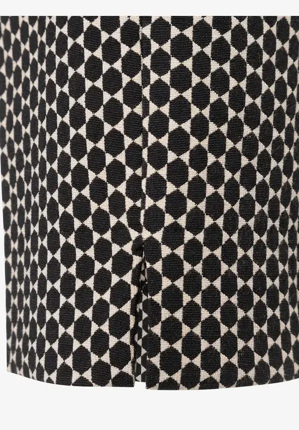 More & More Anzughose, Hedy, Mini Jacquard Outlet
