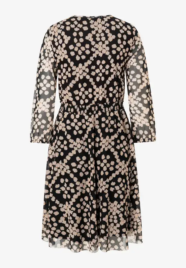 More & More Meshkleid, Dot Pattern Print Günstiger Verkauf