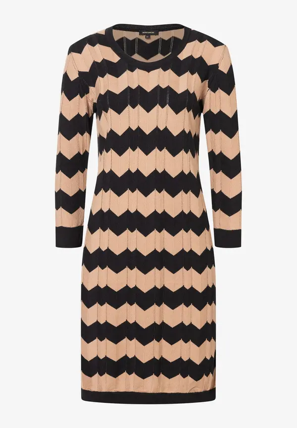 More & More Strickkleid, Zick Zack Dessin Limitierter Zeitrabatt