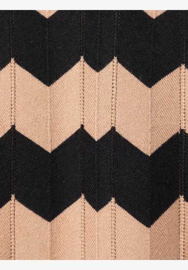 More & More Strickkleid, Zick Zack Dessin Limitierter Zeitrabatt