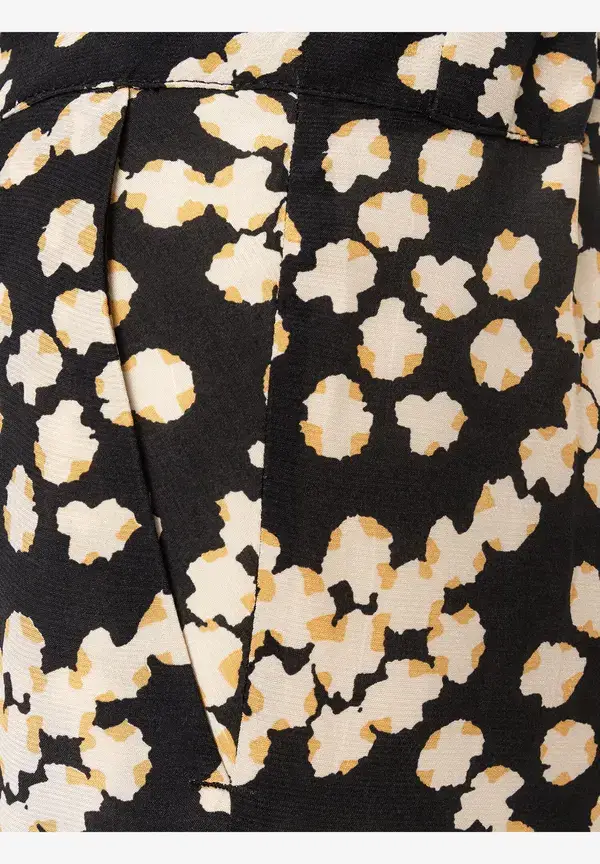 More & More Palazzohose, Dot Pattern Print Sonderangebot