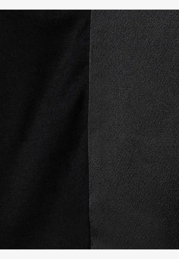 More & More Shirt mit Satinfront, schwarz Flash Sale