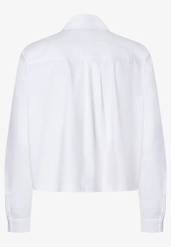 More & More kurze Blusenjacke, weiß Online Shopping