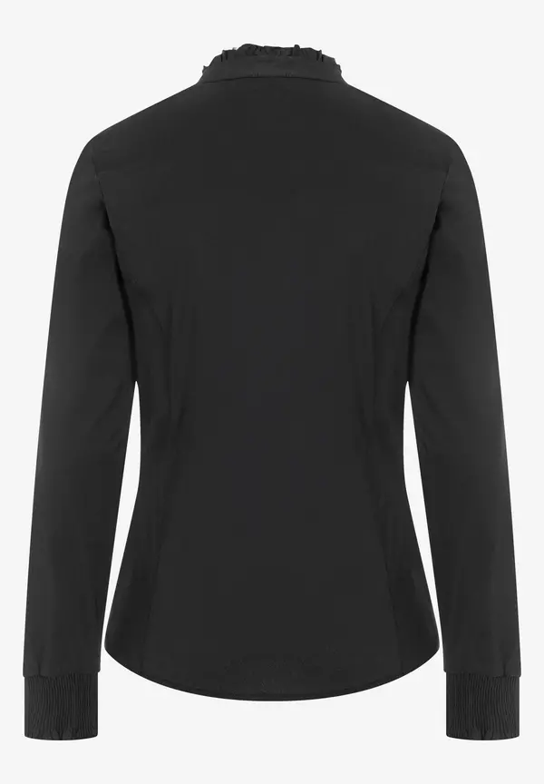 More & More Baumwoll/Stretch Bluse, schwarz, Sommer-Kollektion Black Friday