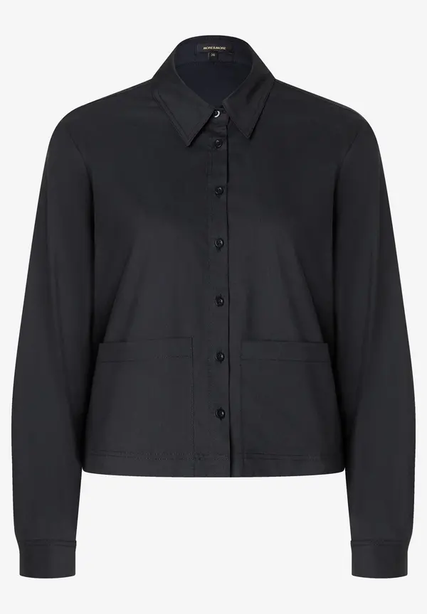 More & More kurze Blusenjacke, schwarz Cyber Monday