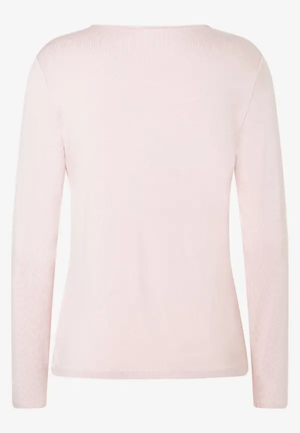 More & More Langarm-T-Shirt, rosa, Frühjahrs-Kollektion Vatertagsangebot