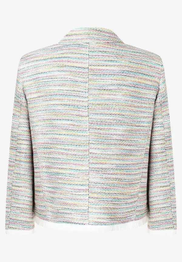More & More Jacke mit Fransen, Sommer-Kollektion Jubiläumsangebot