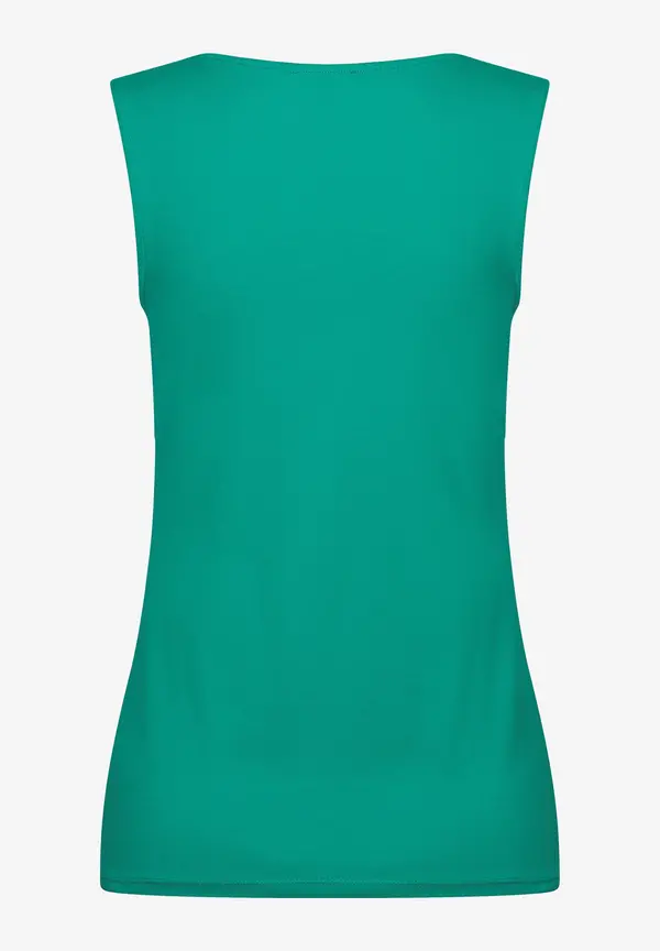 More & More Baumwoll/Stretch Top, summergarden green, Sommer-Kollektion Lagerräumung