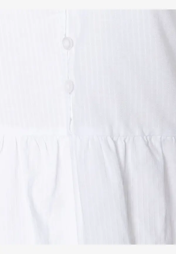 More & More weite Bluse mit Rüschen, weiß, Sommer-Kollektion Heißer Verkauf