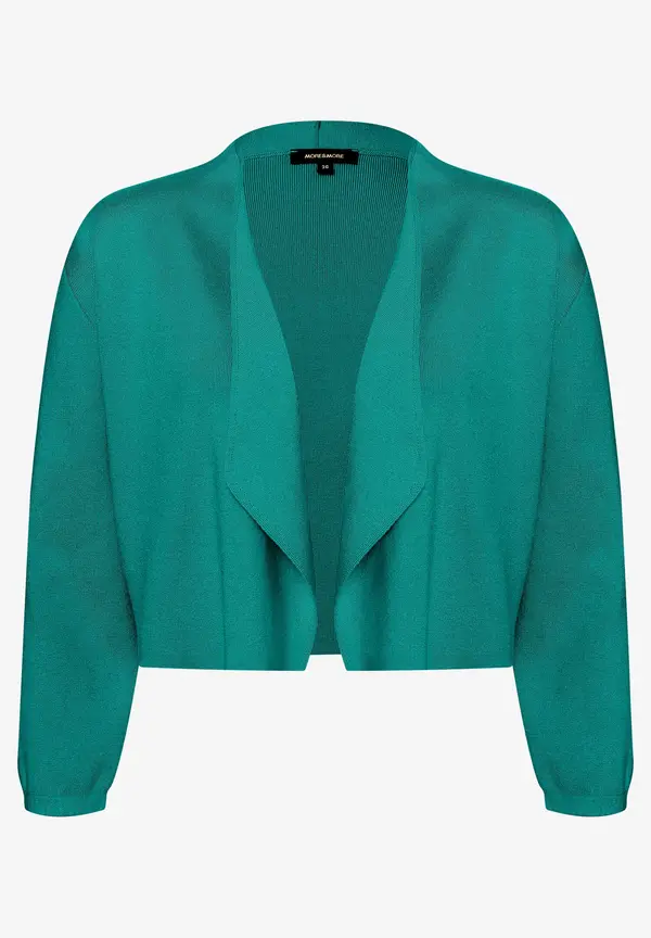 More & More kurzer Cardigan, summergarden green, Sommer-Kollektion Saisonale Angebote