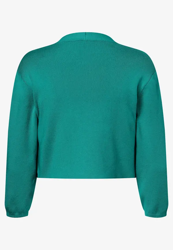 More & More kurzer Cardigan, summergarden green, Sommer-Kollektion Saisonale Angebote