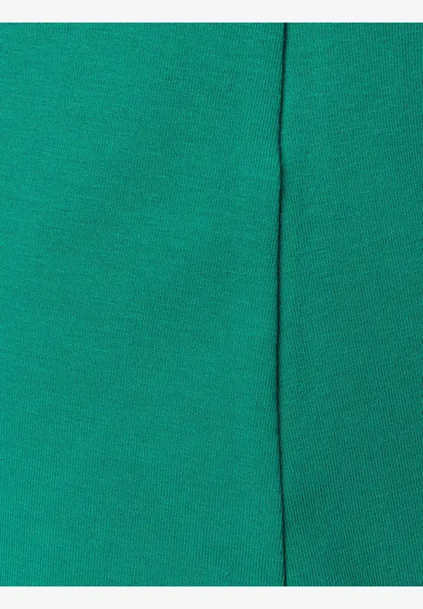 More & More T-Shirt mit U-Boot Ausschnitt, summergarden green, Sommer-Kollektion Räumungsverkauf