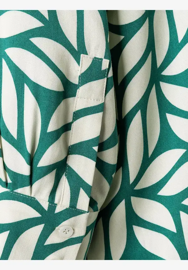 More & More Viskosebluse, grafischer Print, Sommer-Kollektion Kauf eins, bekomm eins gratis