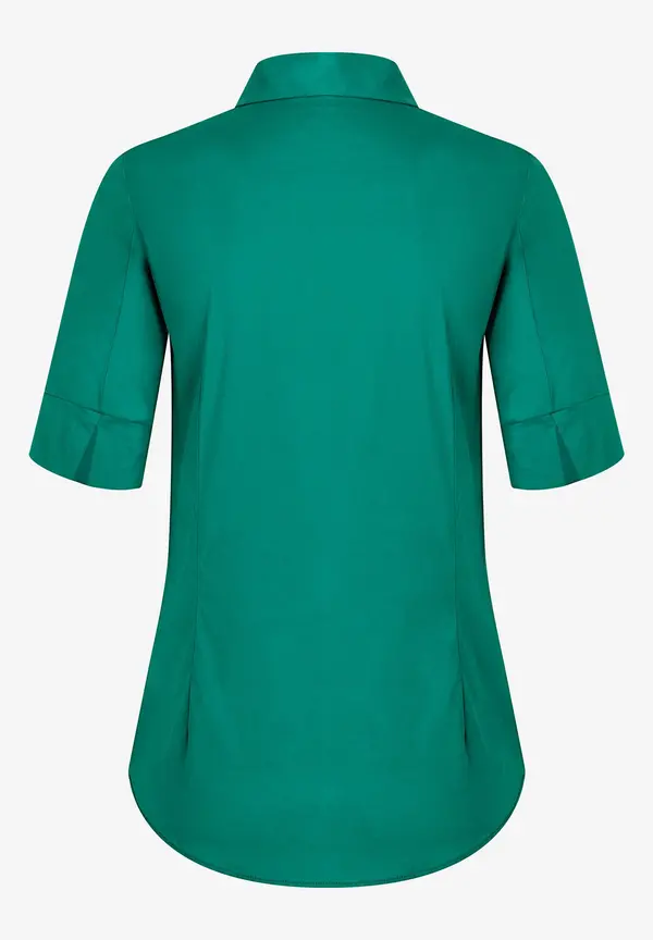 More & More Baumwoll/Stretch Bluse, summergarden green, Sommer-Kollektion Riesige Ersparnisse