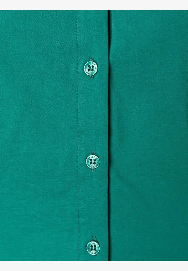 More & More Baumwoll/Stretch Bluse, summergarden green, Sommer-Kollektion Riesige Ersparnisse