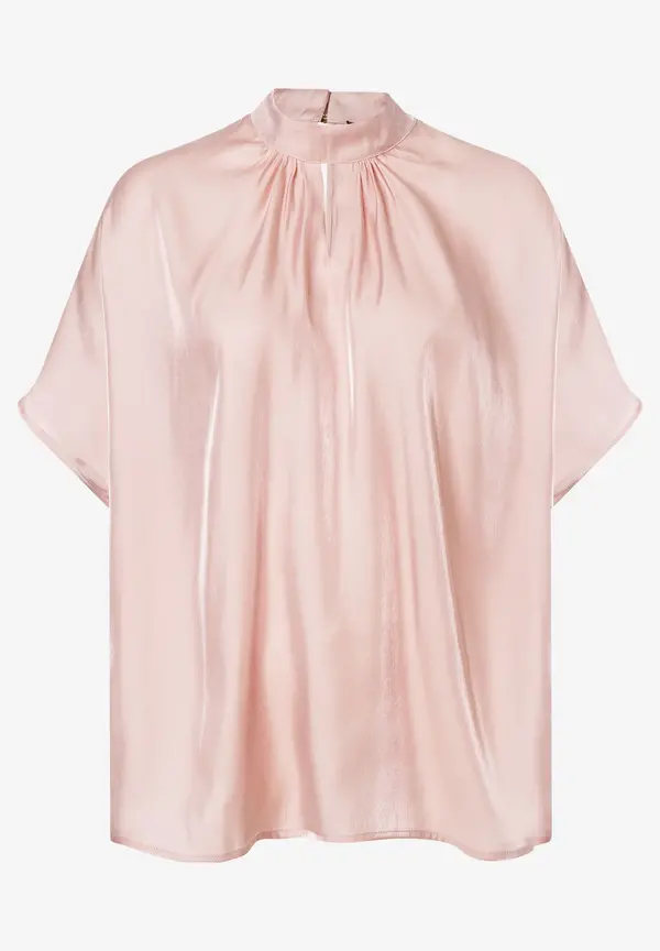 More & More schimmernde Bluse, powder rose, Sommer-Kollektion Wochenangebot