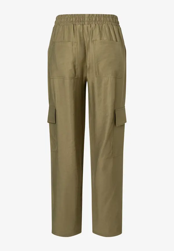 More & More fließende Cargohose, soft reed green, Sommer-Kollektion JETZT KAUFEN