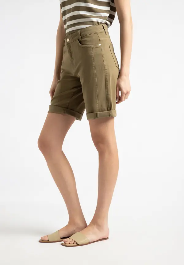 More & More Bermuda, soft reed green, Sommer-Kollektion Zeitbegrenzte Promotion